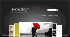 Desktop Screenshot of lemeckiltefaut.com